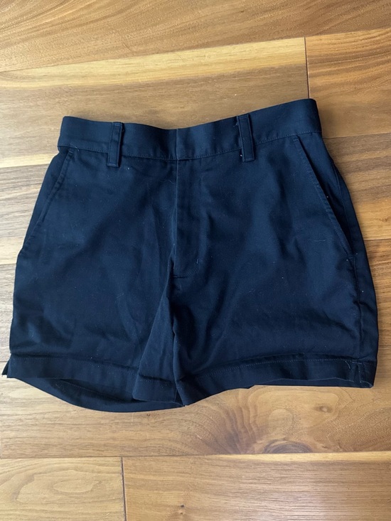 American Apparel Pants - American Apparel Black High-Waist Tailored Shorts/ Navy